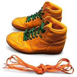 Nike Air Jordan 1 Retro High Gatorade Orange Peel, Men’s size 9.5